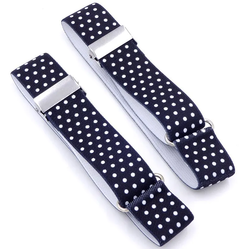 AWAYTR 1 Pair Print Armband For Women Men Shirt Sleeve Holder Bracelet