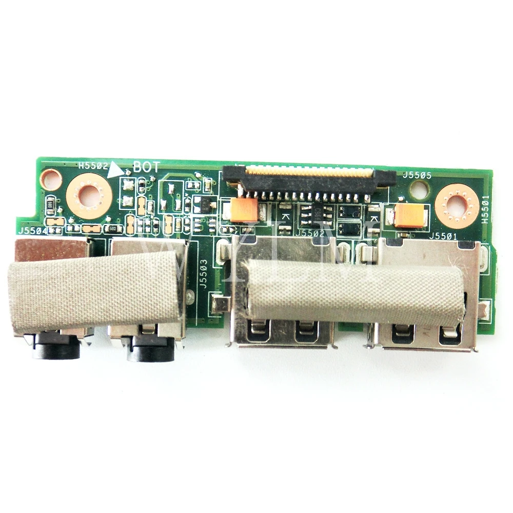 

K43SD IO BOARD For ASUS K43 K43SV K43SD A43S X43S K43S K43SJ P43SJ K43E Laptop Audio USB2.0 IO Board Interface Board JACK Board