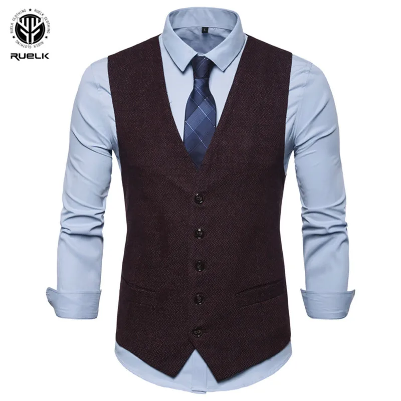 Men Jacket Sleeveless Single-breasted Vest Men Jacket Formal Wear Men Casual Jacket Coat Single Breastedt Brand Suit Vest Men Jacket Sleeveless Single-breasted Vest Men Jacket Formal Wear Men Casual Jacket Coat Single Breastedt Brand Suit Vest