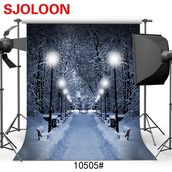 

3x3m Snow Photography backdrops Photography-studio-backdrop Fond studio photo vinyle Backgrounds for photo studio SJOLOON