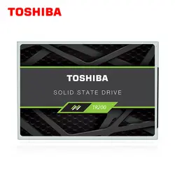 TOSHIBA TR200 480 ГБ ПК SSD Внутренний твердотельный жесткий диск SATA 3,2 6 ГБ/сек. 2,5 "550 МБ/с. BIC3 3D TLC флэш-ноутбук Desktop