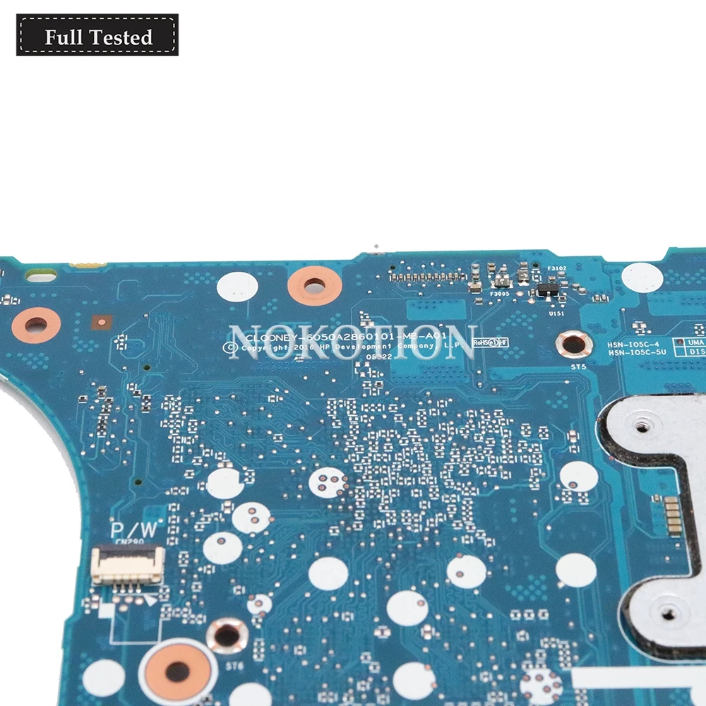 Greatest  NOKOTION 916834-601 916834-001 CLOONEY-6050A2860101-MB-A01 For HP Probook 640 650 G3 laptop motherb