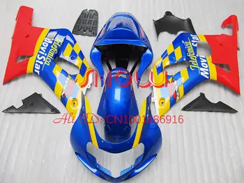 

Blue/Yellow/Red Y28 for SUZUKI GSX R600 R750 01-03 GSXR 600 GSXR600 GSXR750 GSX-R600 750 K1 01 02 03 2001 2002 2003 Fairing Kit