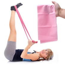 Эластичная эластичная лента для занятий йогой, пилатесом, 1,2 м, эластичная лента для упражнений, TPE, для спины, ног, фитнеса, Эспандеры, перекрестная лента для бодибилдинга