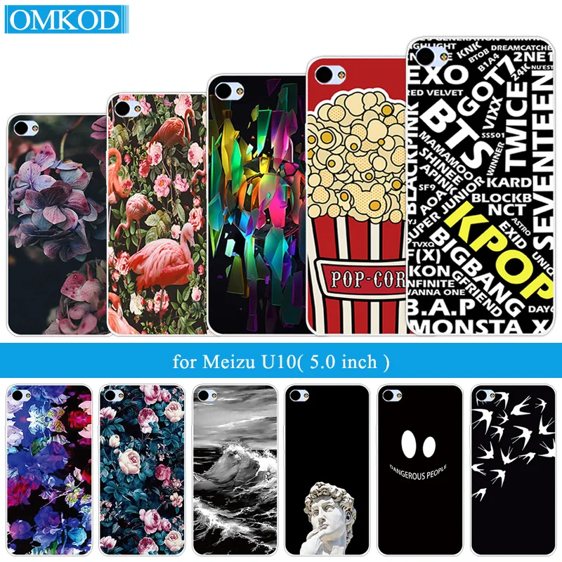 

Silicone Mainstream Cover for Meizu U10 Case Soft TPU Coque 5.0" for Meizu U10 Cover Fundas Mobile Phone Bag for Meizu U10 U 10