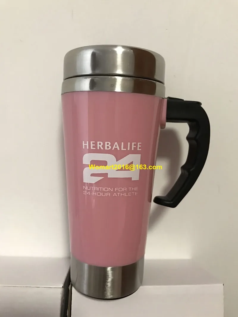 3pc Pink Herbalife 24 Nutrition Shake Bottle 500ml Stainless Lazy Self Stirring Mug Auto Mixing Health Meal Tea Coffee Mug Cups Coffee Mug Cup Mug Cupself Mug Cup Aliexpress