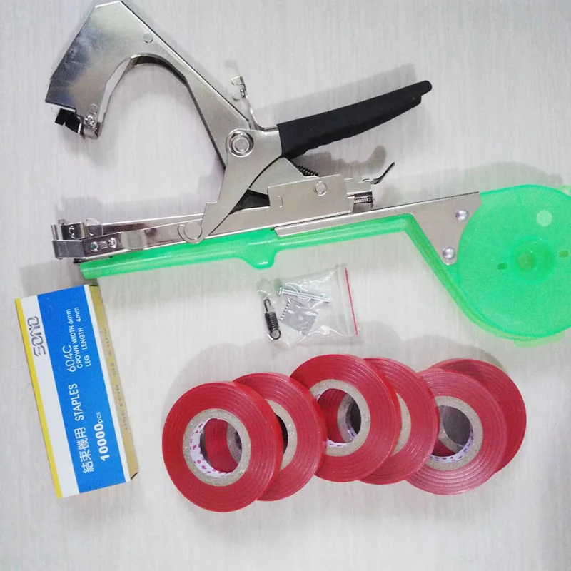 

Garden Tool Plant Tying Tapetool Tapener Machine Branch Hand Tying Machine Packing Vegetable Stem Strapping Pruning Tools