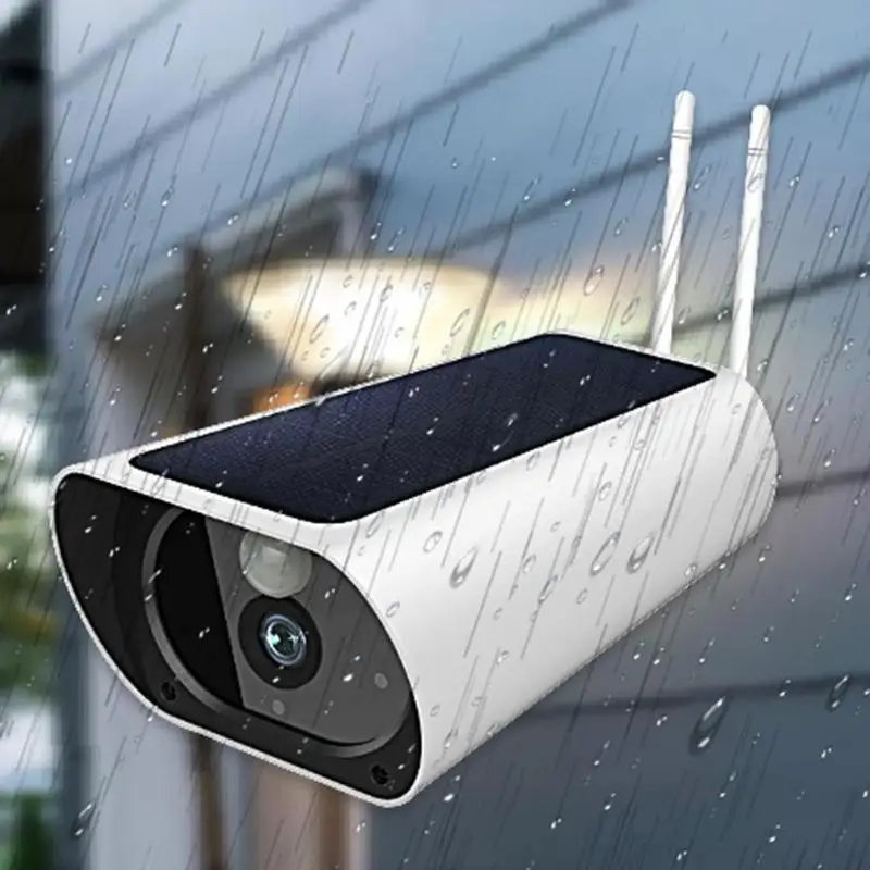 Q3 4G Solar WiFi IP Camera IP67 Waterproof Outdoor Surveillance Camera IR-Cut Night Vision Home Security Monitor Smart Webcam