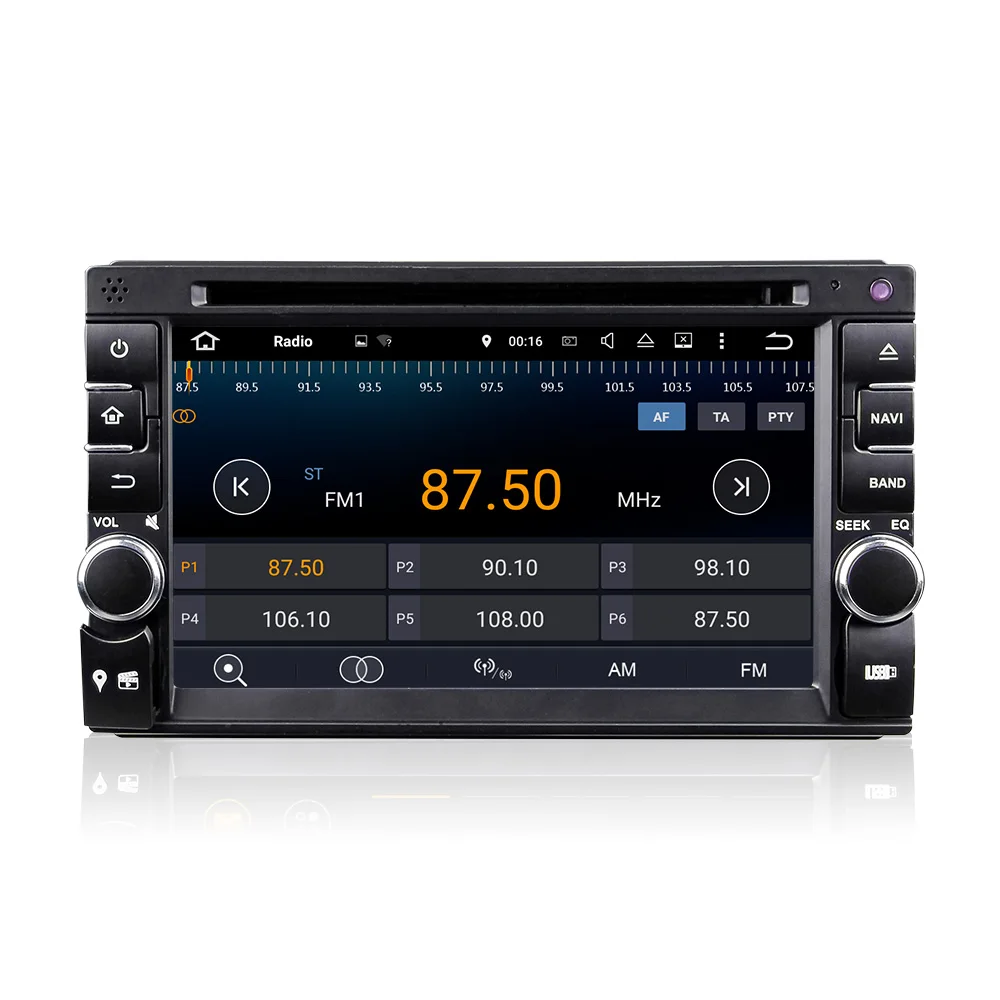 Sale 6.2" Quad Core Android 5.1.1 Double Two 2 Din Car Stereo Audio Head Unit Autoradio Headunit 3G WIFI DVR Bluetooth Handsfree 2