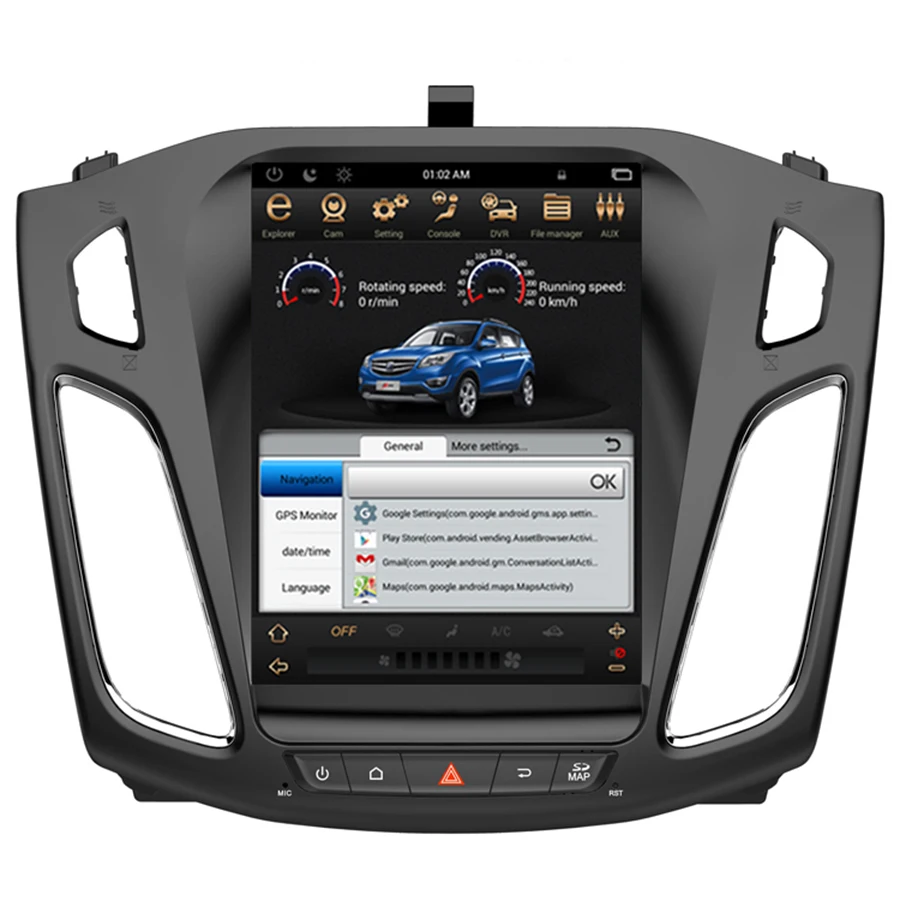 Clearance Asvegen Car Radio For Ford Focus 2012-2015 Vertich 10.4