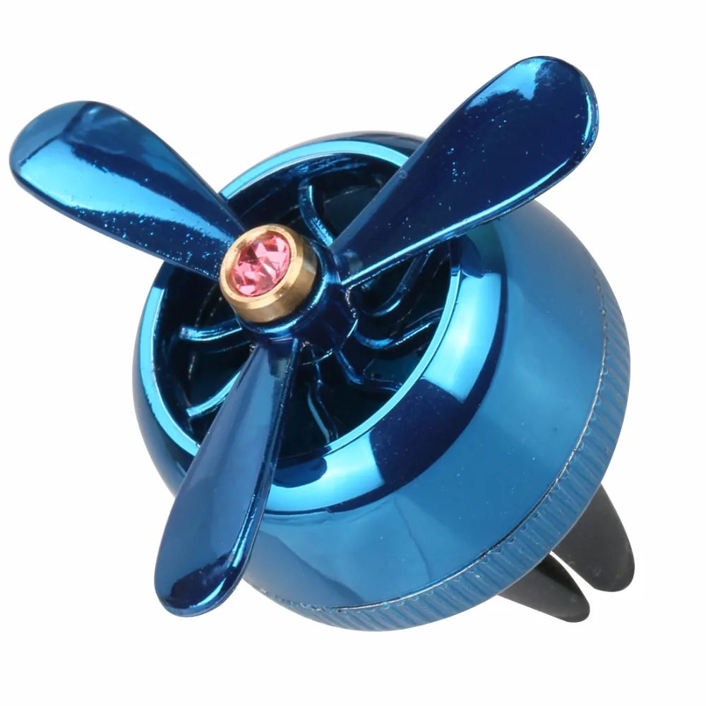 Car Styling Fresh Air Freshener Propeller Vent Clip Auto Aromatherapy