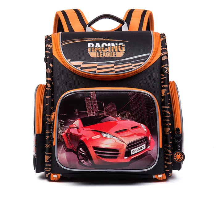 

New Children School Bags for Boys School Backpack Waterproof Folded Orthopedic Backpack Girls Primary Grade 1-4 Mochila Escolar