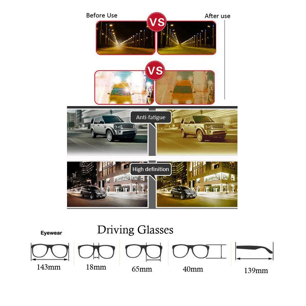 Желтые поляризованные солнцезащитные очки для мужчин и женщин, очки ночного видения, очки для вождения, очки для вождения, Полароид, солнцезащитные очки UV400