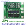 BMS 3S30A  Lithium Power Battery Protection Board Drive Drill Motor 11.1V 12.6V PCB Board ► Photo 2/3