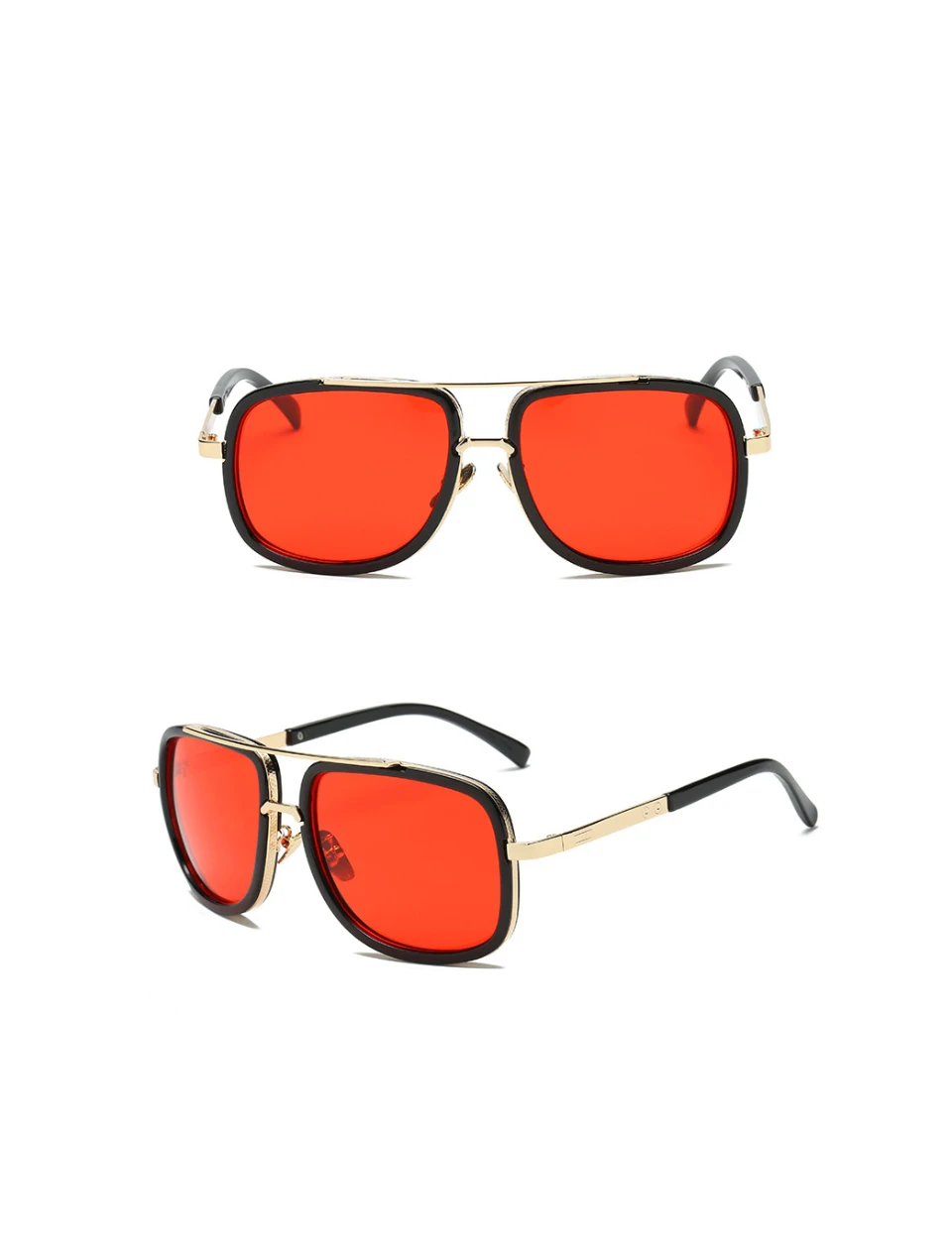 jumlai 2019 New Fashion Big Frame Sunglasses Men Square Fashion Glasses for Women High Quality Retro Sun Glasses Vintage Gafas (8)