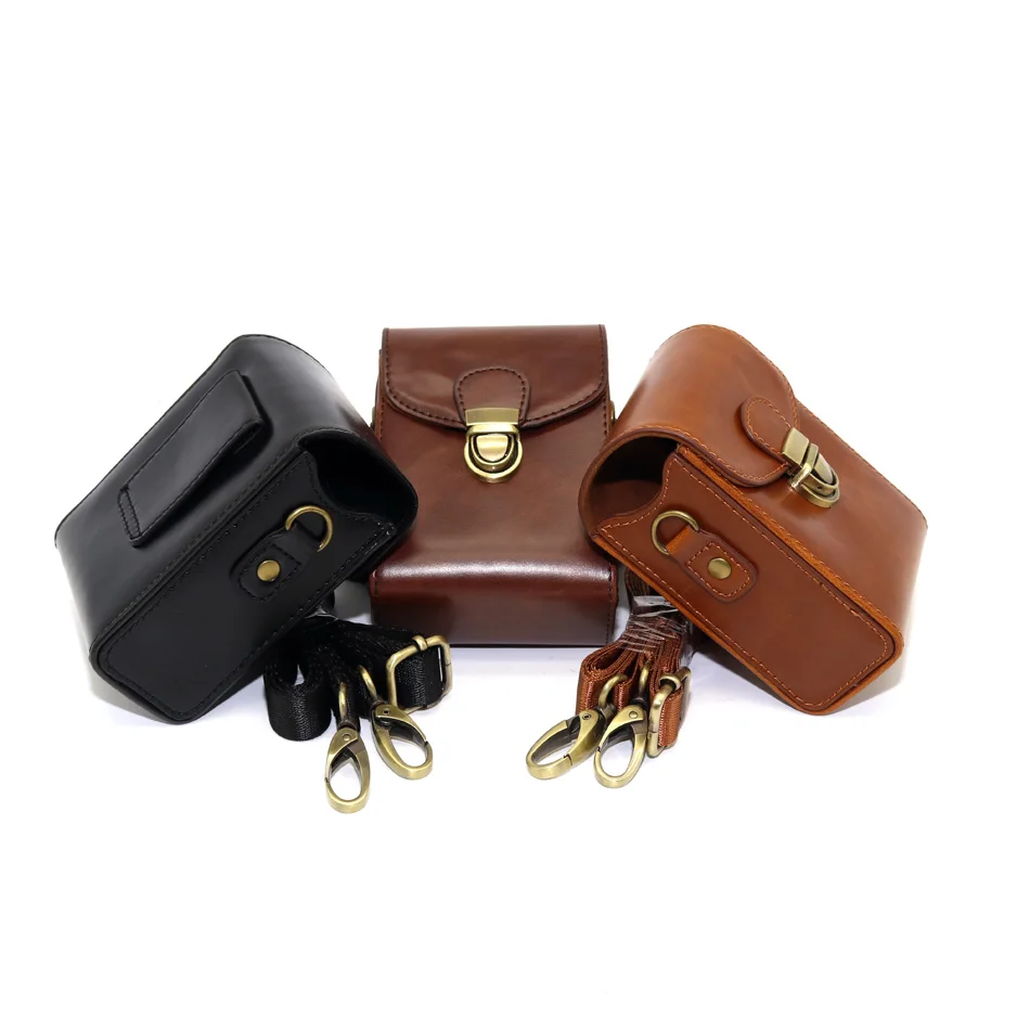 

PU Leather Camera Case Bag Cover for Sony RX100 RX100 II III IV V RX100II HX90 HX60 HX50V HX50 HX30 HX10 HX7 HX9 H70 WX500