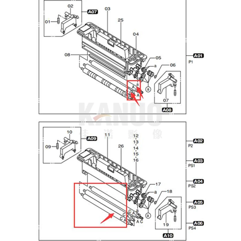 Rullo In Gomma Ibrida Phoenix Abc Per Macchine Da Stampa Offset Roland 200-900 Modello 2023 Lunga Durata Prezzi Bassi - Foto 12