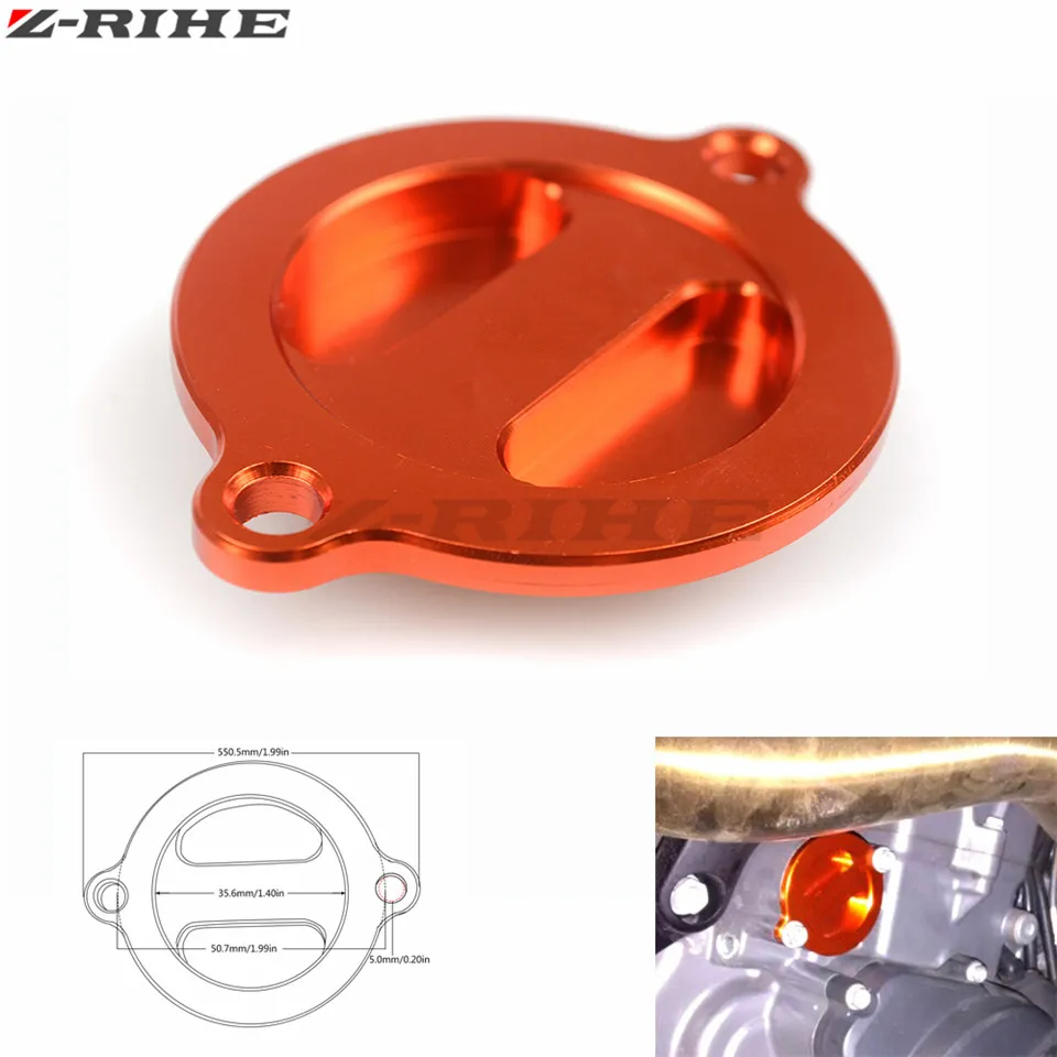 

Motorcycle Engine Oil Filter Cover Cap For KTM 1090 1190 1290 990 SUPER ADVENTURE DUKE GT Superduke R T RC8 RC8-R RC 120 200 390