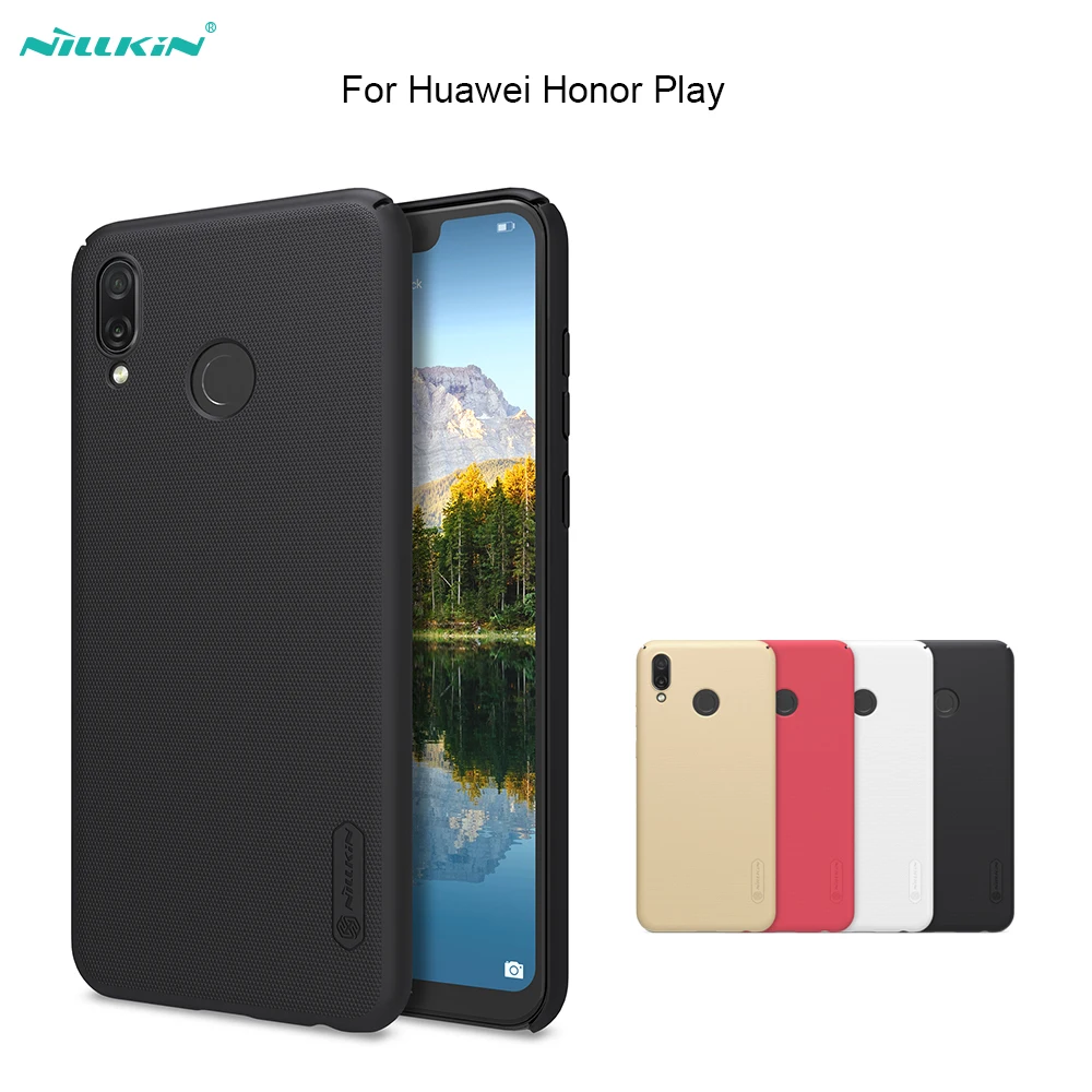 

For huawei Honor Play case NILLKIN Frosted Shield PC Hard plastic Back Cover For honor play cover