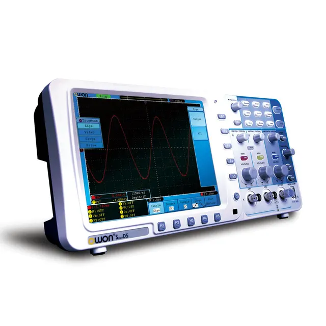 Special Offers Freeshipping OWON 8" LCD Display Dual Channels Digital Storage Oscilloscope 300MHz with SVGA Output SDS9302-V SDS9302V