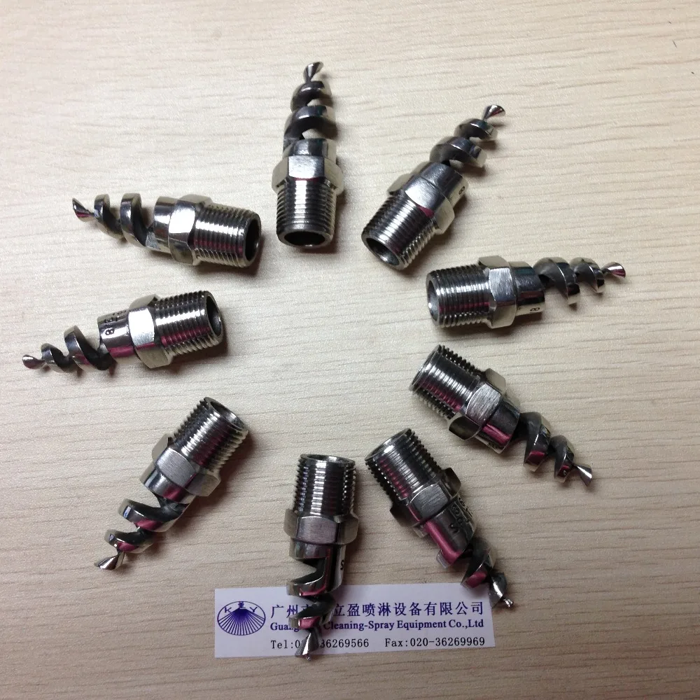 10 pcs per lot, 1/4"BSPP spiral spray nozzle for dust control, washing