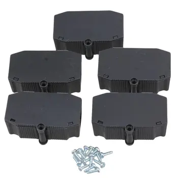 

Black Plastic Cable Wire Junction Box Protector with T06-MM3S Terminal for Indoor lighting Pack of 5