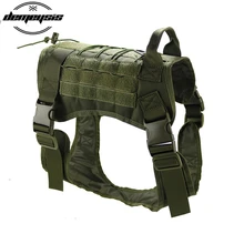 Duable Molle тактический Открытый жилет для животных военный охотничий тренировочный жилет для собак тактический полицейский жилет для собак