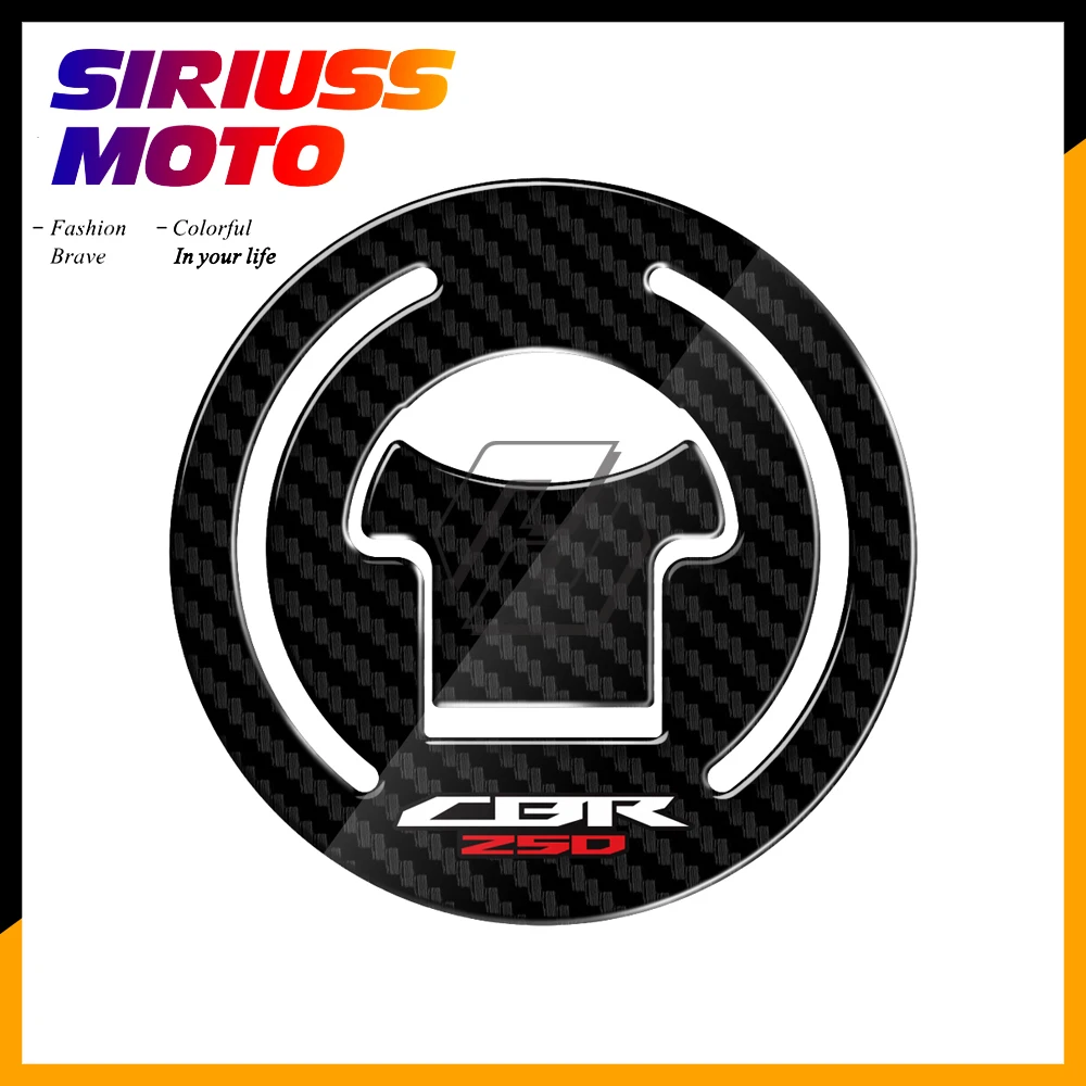 

3D Carbon-look Motorcycle Fuel Gas Cap Protector Decals Case for HONDA CBR250 CBR 250 2011 2012