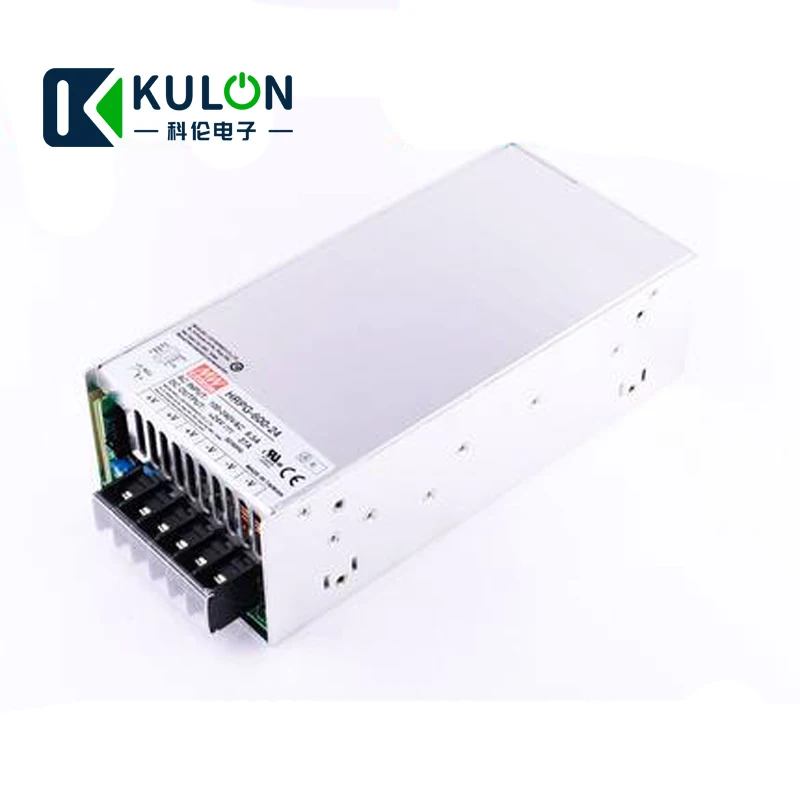 

Original MEAN WELL HRPG-600-24 single output 648W 27A 24V meanwell Power Supply HRPG-600 transformer with PFC function