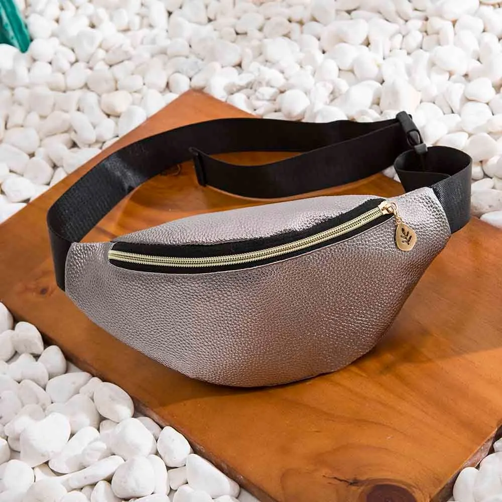 

Woman Waist Pack Casual Sports Purse Canvas Breast Package Messenger bag zone female crossbody belt bag women bolsa cintura