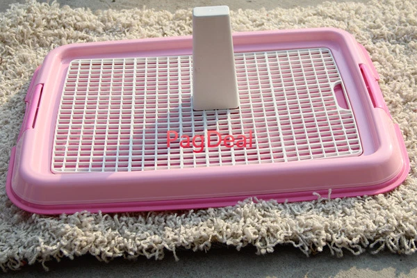 Two Layers Pet Toilet Pee Pad Indoor Dog Puppy Potty Pad Trainer Toilet Tray without Column/Pillar free shipping