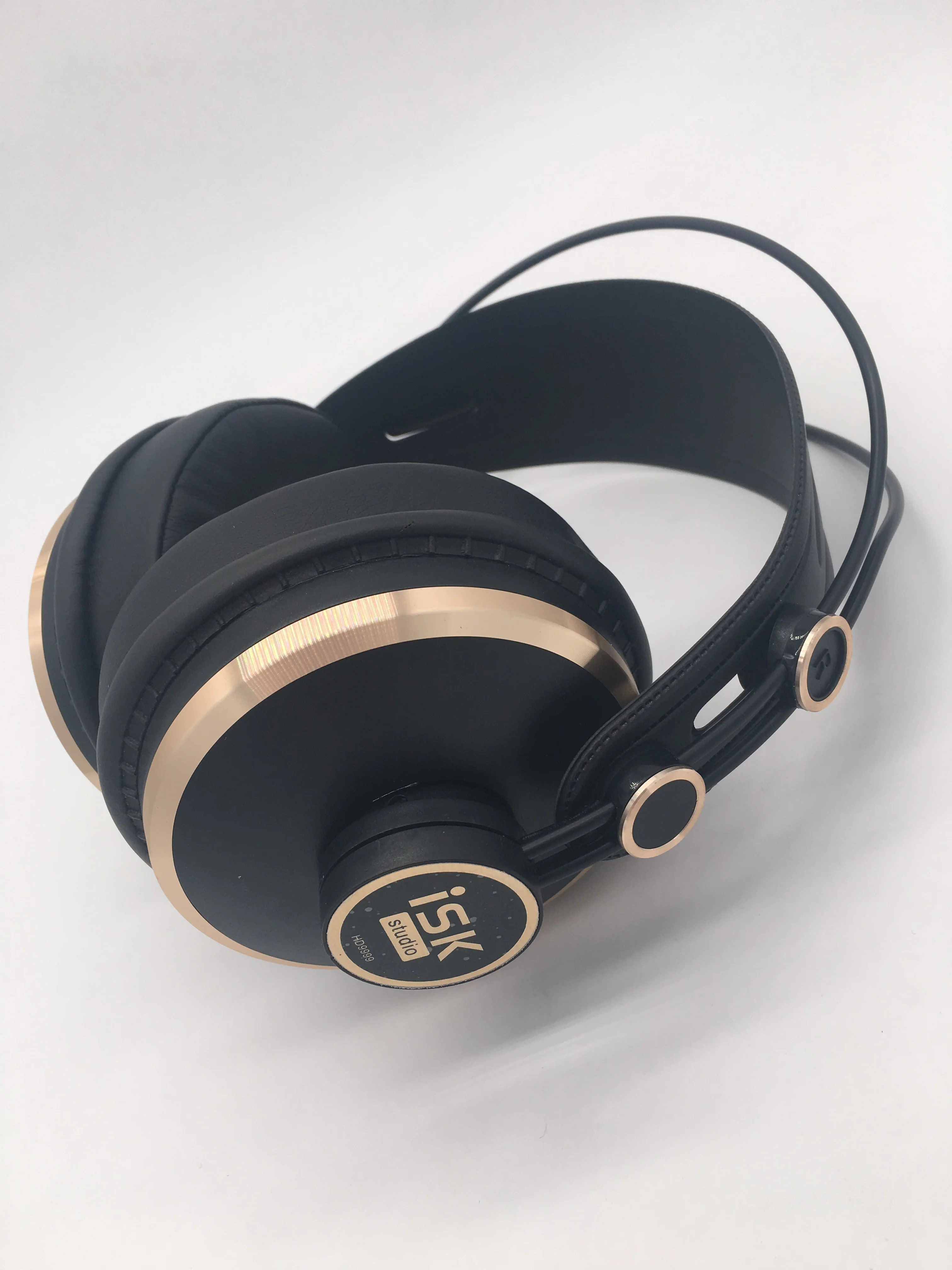 Isk hd9999 hdモニターヘッドフォン、DJ用の完全密閉型モニタリング