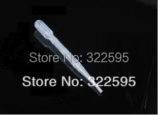 

100PCS free shipping 5ml plastic pasteur pipette transfer pipette