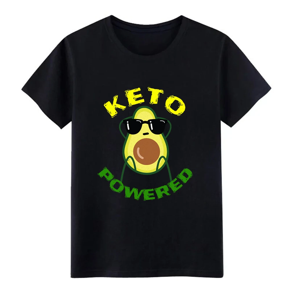 Men's Keto Powered - Keto Low-Carb Diet T-Shirt t shirt Design 100% cotton S-3xl Kawaii Sunlight Comical Spring Natural shirt