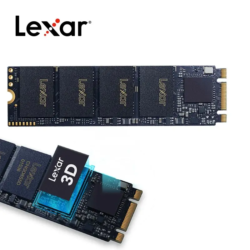Lexar ssd m2 120 ГБ 256 240 480 512 NM500 M.2 2280 NVMe 3D NAND PCLE G3 * 2 высокая производительность до 1650