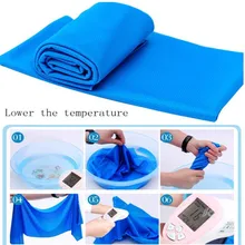 Cold Sensation Пляжное полотенце Сушка Путешествия Спорт Купание Ванна тела TowelYoga Коврик 914