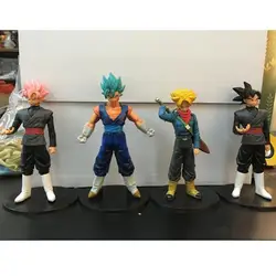 4 шт./лот Dragon ball PVC Фигурки Модель из коллекции игрушки подарок