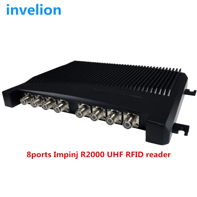 

865mhz 915mhz uhf rfid animal tracking 8 ports impinj r2000 uhf rfid reader Ethernet RS232