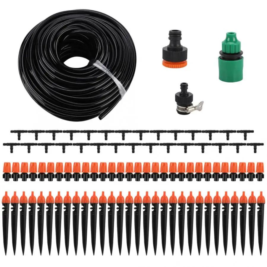 

Garden Irrigation Equipment Set Drip Spary 25m Hose Watering Kit (EU) Irrigation Equipment Set