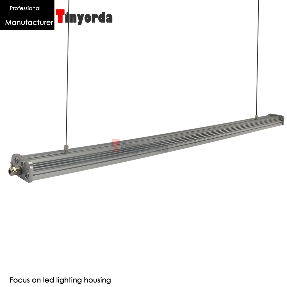 US $121.64 Tinyorda TWH5730 2Pcs 1M Length60W Led Grow Light Heatsink Housing Pendant Light Profile Without Driver Box