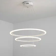 White Lustre Modern Led Pendant Light Fixture Kitchen Living Room Dining Room Hanging Lamp Acrylic Iron Decor Home Lighting 220V new creative hanglamp modern led pendant light for dining room living room restauant lustre acrylic led pendant lamp ac110v 220v
