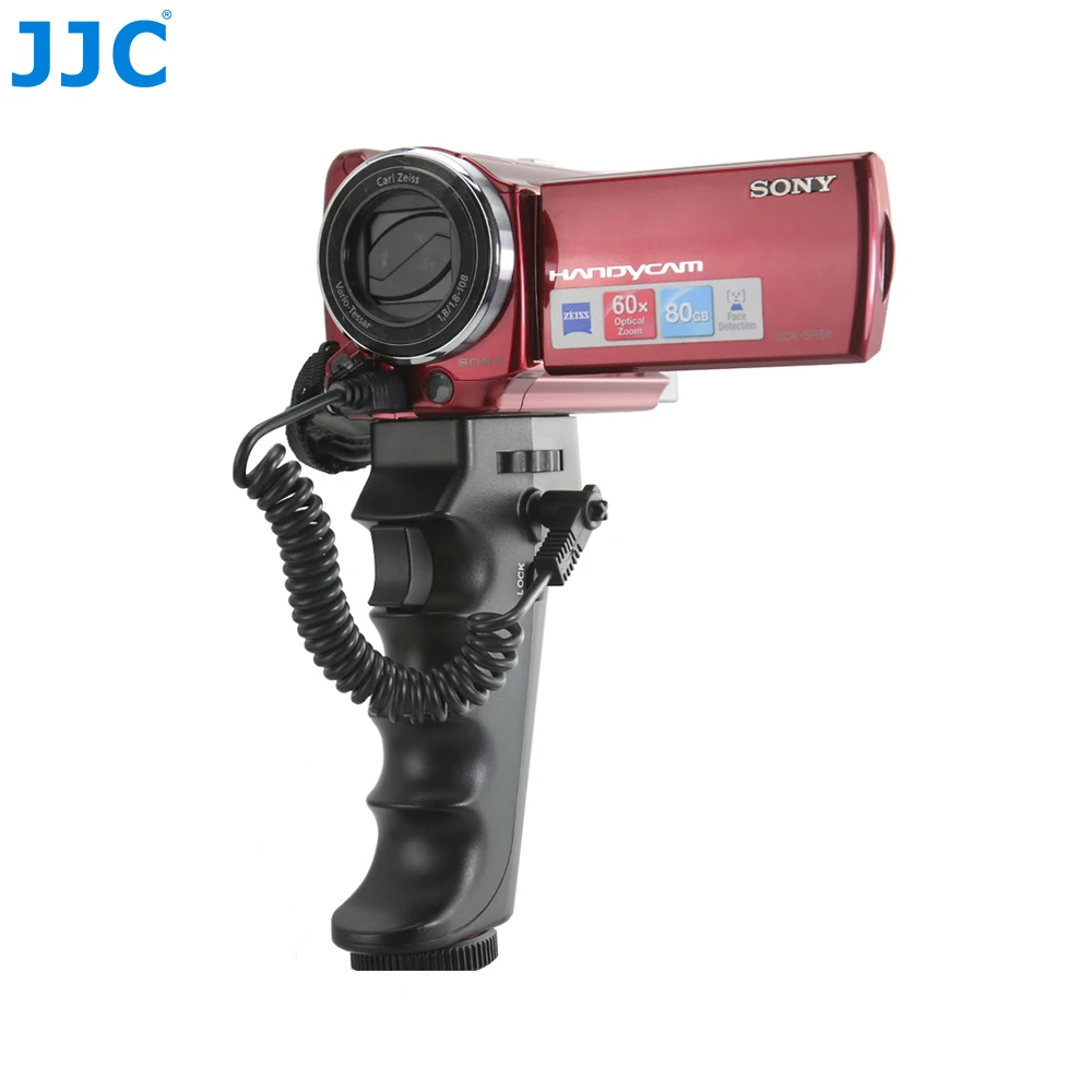 JJC Camera DV Handle Pistol Grip Shutter Release Stand for SONY