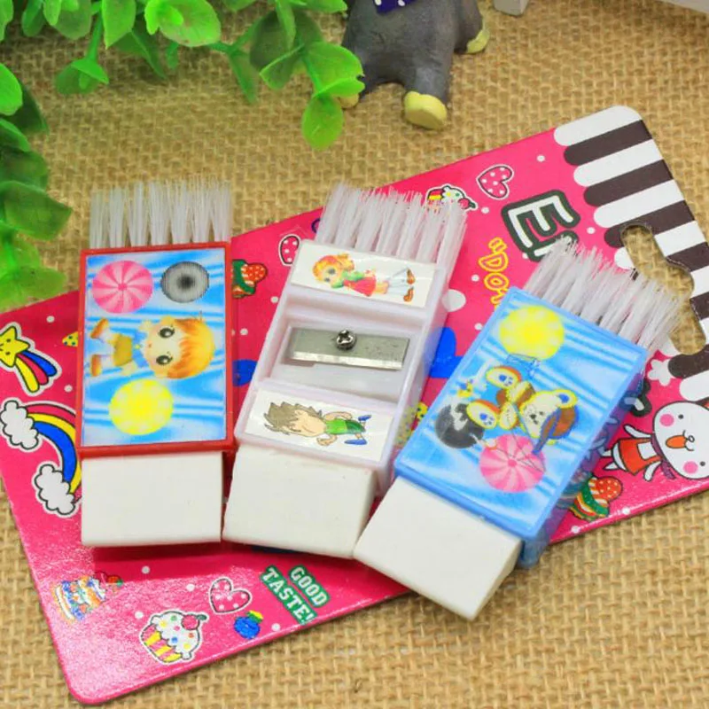 2 Packs=4 Pcs Hot Sale Eraser Students Learn Stationery Set Eraser