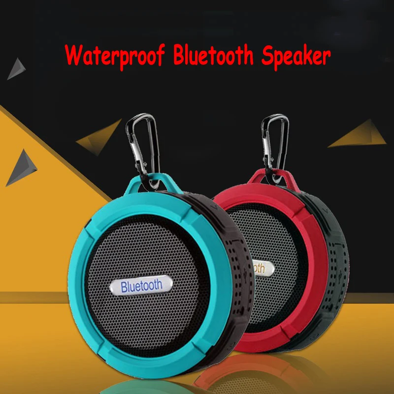 Портативный Bluetooth мини Беспроводной наружный водонепроницаемый динамик USB TF карты бас стерео громкоговоритель с микрофоном MP3/4, для всех мобильных телефонов