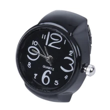 Arabic Number Quartz Men Pocket Finger Ring Watch 0.87″ HOT