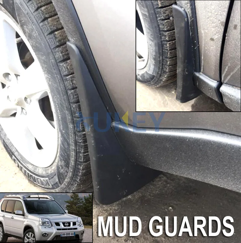 Набор форм для автомобиля брызговик s для Nissan X-Trail T31 2008-2013 Xtrail брызговики брызговик крыло брызговиков 2009 2010 2011 2012 - изображение