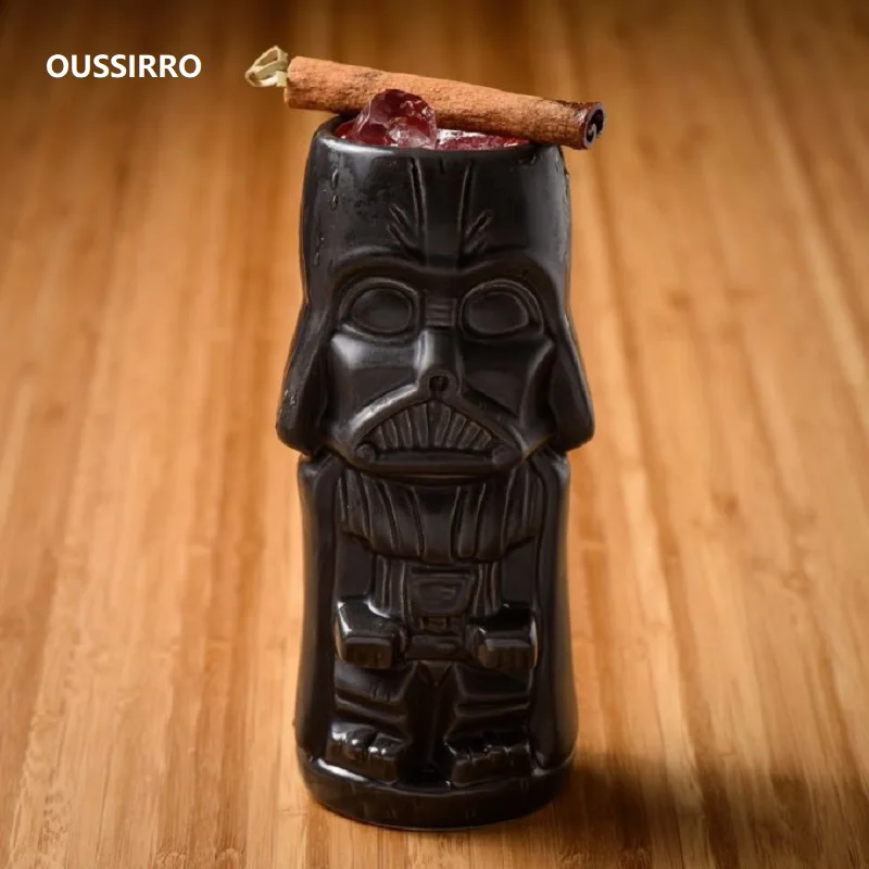 

OUSSIRRRO Star Wars Mug R2D2 Darth Vader 3D Coffee And Drink Cup High Temperature Manufacture Ceramics