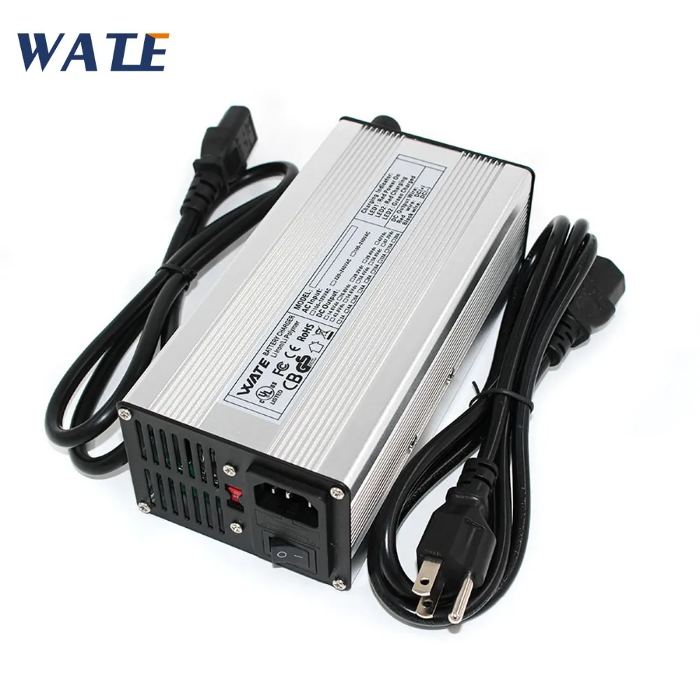 12.6 V 20A Caricatore 3 S 12 V Li-Ion Batteria Smart Charger Lipo/Limn2O4/Licoo2 Battery Charger Con Ventola In Alluminio Caso