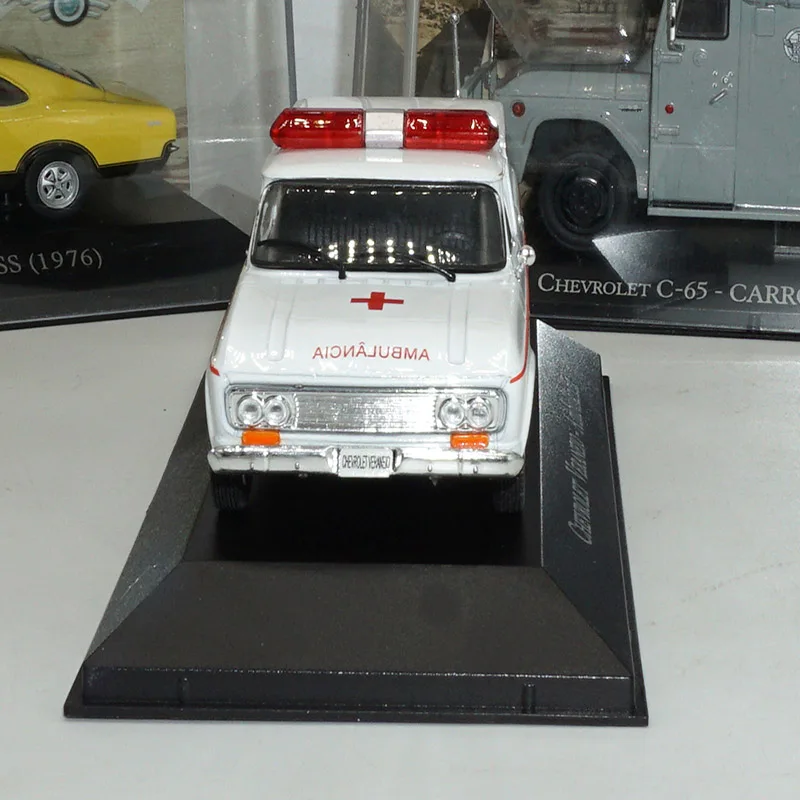 Коллекция бутик 1/43 весы миниатюрные CHEVROLET VERANEIO скорой помощи дисплей Модель сплава литой винтажный автомобиль подарок на день рождения