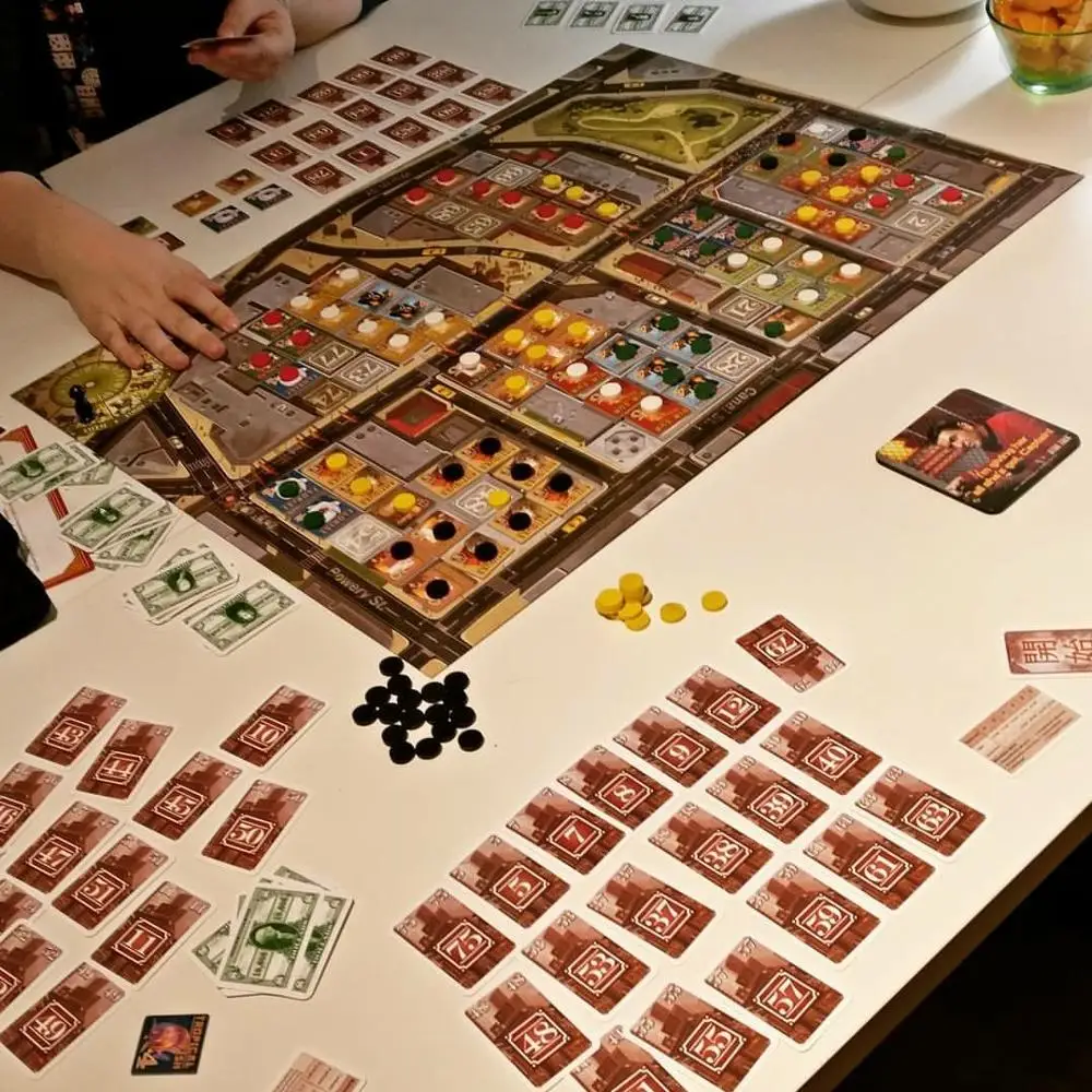Настольная игра China town Классическая высокое качество лучшая карточная подходит